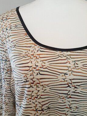 Tribal Half Sleeve Top